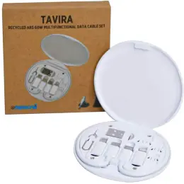 Tavira @memorii Recycled Multi-Cable Set White Gift Box